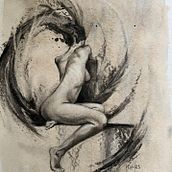 My project for course: Contemporary Drawing of the Human Figure . % kackelabacken35 tarafından hazırlanan Geleneksel illüstras, on, Güzel sanatlar, Çizim, Sanatsal Çizim, Akrilik Bo, ama, Ve Şekil Çizimi projesi - 07.17.2023