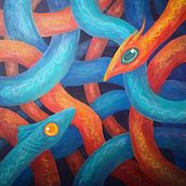 Portfolio. Een project van Traditionele illustratie, Animatie, Ontwerp van personages, Craft,  Beeldende kunst, Grafisch ontwerp, Schilderij, Zeefdruk, Collage, Stripboek,  Video, Stop-motion, Karakteranimatie, Retoucheren van foto's, 2D-animatie,  Schetsen,  Creativiteit,  Tekening, Tekening met potlood,  Art direction, L, scaping, Audiovisuele productie, Logo-ontwerp, Posterontwerp, Digitale illustratie, Aquarelschilderen, Stor, board, Printen,  Concept art,  Portrettekening, Realistische tekening,  Artistieke tekening,  Boekbinding, Kinderillustratie,  Videobewerking,  Acr, lschilderij,  Botanische illustratie,  Olieverfschilderij, Digitale tekening,  Digitaal schilderij, Sketchbook,  Illustratie met inkt, Anatomisch tekenen, Redactionele illustratie, Naturalistische illustratie, Schilderen met gouache, Kleurentheorie, Manga, Geanimeerde Illustratie, Kinderliteratuur, Graveren y Prentenboeken van Abril González - 18.07.2023