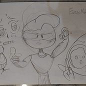 Mi proyecto del curso: Creación de personajes manga Fares Fachero. Traditional illustration, Character Design, Comic, and Manga project by Carlos Maldonado - 07.18.2023