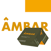 ÂMBAR - identidad y packaging de ovos. Un progetto di Branding, Brand identity e Packaging di Nuria - 12.05.2021