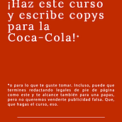 Copywriting para copywriters x PutosModernos. Un proyecto de Publicidad, Cop, writing, Stor, telling y Comunicación de Sebastian Heim - 06.07.2023