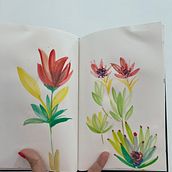 Meu livro de rabiscos [acertos, erros, tentativas e Insistências Ein Projekt aus dem Bereich Traditionelle Illustration von KAROLLINNE LEVY PONTES DE AGUIAR - 18.07.2023