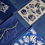 Mi proyecto del curso: Cianotipia: técnica de impresión con luz. Arts, Crafts, Fine Arts, Printing, DIY, Traditional illustration, Photograph, Design, Pattern Design, Creativit, Drawing, Artistic Drawing, and Naturalistic Illustration project by Mónica Alda Sanz - 07.18.2023