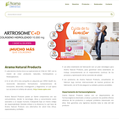 Mi proyecto del curso: Creación de una web profesional con WordPress Arama N.. Un proyecto de UX / UI, Informática, Diseño Web, Desarrollo Web, Desarrollo No-Code							 y Diseño de producto digital de Dulce Maria Sereso Barrios - 18.07.2023