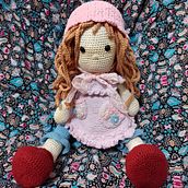 Mi proyecto del curso: Elaboración de muñecas amigurumi románticas. Un progetto di Artigianato, Design di giocattoli, Fiber Art, Uncinetto, Amigurumi e Textile Design di Mara Villanueva - 23.02.2024
