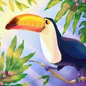 My project for course: Atmospheric Scenes in Procreate: Paint with Color and Light. Traditional illustration, and Digital Illustration project by loveleelaart - 07.18.2023