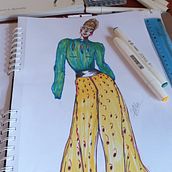 Mi proyecto del curso: Sketchbook de retrato: explora el rostro humano. Un proyecto de Bocetado, Dibujo, Dibujo de Retrato, Dibujo artístico, Sketchbook e Ilustración tradicional de mirlena_gil - 19.07.2023