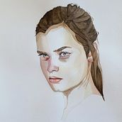 Mon projet du cours : Portrait à l'aquarelle d'après une photo Ein Projekt aus dem Bereich Traditionelle Illustration, Aquarellmalerei und Porträtzeichnung von Julie Berthelot-Billard - 19.07.2023