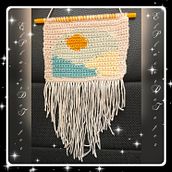 Mi proyecto del curso: Intarsia crochet: teje tus propios tapices. Fashion Design, Decoration, Fiber Arts, DIY, Crochet, and Textile Design project by MariCarmen Sánchez - 07.19.2023