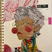 self portrait. Un progetto di Collage di Roanna Green - 01.12.2021