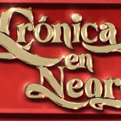 Mi proyecto del curso: Diseño de letras 3D cromadas con Procreate para Cronica en negro. T, pograph, T, pograph, and Design project by Miguel Angel Espada - 07.19.2023