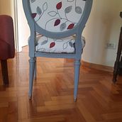 Mi proyecto del curso: Restauración y tapizado de sillas. Arts, Crafts, Furniture Design, Making, Interior Design, DIY, Woodworking, Upc, and cling project by paulaandreabellon - 07.19.2023