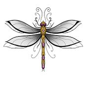 Mein Abschlussprojekt für den Kurs: Künstlerisches Tattoo-Design mit goldenen Effekten in Procreate. Un progetto di Illustrazione tradizionale, Illustrazione digitale e Design di tatuaggi di Maria Da Silva - 19.07.2023