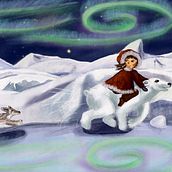 My project for course: Children’s Illustration with Procreate: Paint Magical Scenes. Traditional illustration, Digital Illustration, Children's Illustration, Digital Painting, and Picturebook project by Monika Steinholm - 07.19.2023