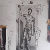 Meu projeto do curso: Desenho realista da figura humana. Traditional illustration, Fine Arts, Sketching, Pencil Drawing, Drawing, Realistic Drawing, and Figure Drawing project by geovanamente - 07.20.2023