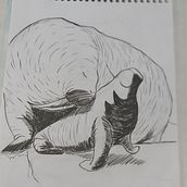 Meu projeto do curso: Sketching diário para inspiração criativa. Traditional illustration, Sketching, Creativit, Drawing, and Sketchbook project by Diógenes Leal Ferraz Silva - 07.19.2023