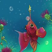 🎇🧿🎇. Un projet de Illustration traditionnelle, Art conceptuel , et Beaux Arts de Ana Rodríguez González - 28.08.2022