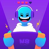 M8. App Design, Traditional illustration, Br, ing & Identit project by daniele massaro - 07.20.2023