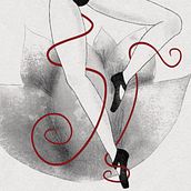 Dance with me, dance.. Un progetto di Illustrazione tradizionale, Disegno, Illustrazione digitale, Disegno di ritratti e Disegno digitale di Desireé Martín - 20.07.2023