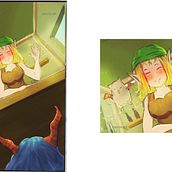 Il mio progetto del corso: Illustrazione digitale di personaggi manga di Daniele Cacciatore. Ilustração tradicional, Design de personagens, Comic, Ilustração digital, Mangá, e Desenho projeto de Daniele Cacciatore - 20.07.2023