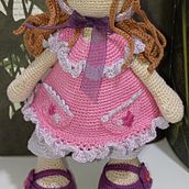 Mi proyecto del curso: Elaboración de muñecas amigurumi románticas. Amigurumi project by patricialarranagaf - 07.20.2023