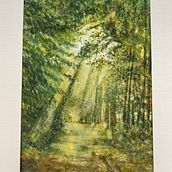 My project for course: Dreamy Watercolor Landscapes: Paint with Light. Un proyecto de Pintura y Pintura a la acuarela de Jaine Tawton - 21.07.2023