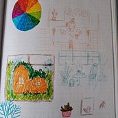 Mi proyecto del curso: Sketchbook para explorar tu estilo de dibujo Ein Projekt aus dem Bereich Traditionelle Illustration, Skizzenentwurf, Kreativität, Zeichnung, Aquarellmalerei, Sketchbook und Gouachemalerei von nataliapizarrotello79 - 21.07.2023