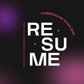 Mi CV/ Resumé. Projekt z dziedziny Design i Marketing użytkownika Sofía Helena Hernández Arellano - 19.07.2023
