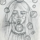 Mon projet du cours : Carnet de portraits : explorez le visage humain. Een project van  Schetsen,  Tekening,  Portrettekening,  Artistieke tekening y Sketchbook van Christina Lemoine - 22.07.2023