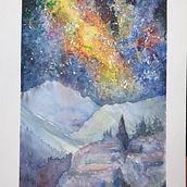 My project for course: Modern Watercolor Techniques. Traditional illustration, Fine Arts, Painting, and Watercolor Painting project by christophe.charnay - 07.22.2023