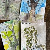 Starting my portfolio with sketches done in last 12 months. Painting, Sketching, and Drawing project by Vicki Seddon - 07.22.2023
