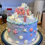 My project for course: Cake Design: Modern Decorating Techniques. Design, and DIY project by amandasea - 07.22.2023