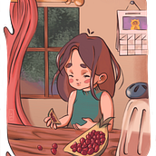 Mi proyecto del curso: Ilustración digital con influencia manga. Traditional illustration, Comic, Digital Illustration, Stor, telling, Narrative, and Manga project by Daniela Chan - 07.23.2023