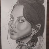 Treino de retratos 01. Un projet de Illustration traditionnelle de Renata Soria - 17.03.2023