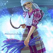 My project for course: Female Cartoon Character Design with Procreate. Projekt z dziedziny Trad, c, jna ilustracja, Ilustracja c i frowa użytkownika nina_belka7 - 21.07.2023
