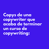 Mi proyecto del curso: Copywriting para copywriters. Een project van  Reclame, Cop, writing, Stor, telling y Communicatie van Emma Patiño Sánchez - 23.07.2023