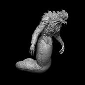 Il mio progetto del corso: Modellazione con ZBrush: dalla concept art alla creatura finale. 3D, 3D Modeling, Video Games, Concept Art, and 3D Character Design project by Mattia Cerini - 07.23.2023