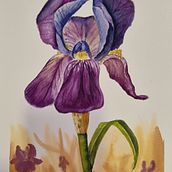 Mi proyecto del curso: Ilustración botánica con acuarela. Traditional illustration, Fine Arts, Painting, Drawing, Watercolor Painting, and Botanical Illustration project by Luis Ortuño Molina - 07.23.2023
