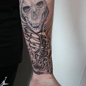 Tattoo project. Graphic Design project by ponpontattoo - 07.24.2023