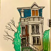 Expressive Architecture. Ilustração tradicional projeto de Michael King - 24.07.2023