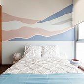 Murales interiores para decoración . Un progetto di Progettazione dello spazio, Architettura d'interni, Pittura, Interior Design, Interior design, Interior Design, Pittura decorativa e Illustrazione naturalistica di Patricia Bequer - 23.09.2022