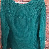 Sweater Musgo . DIY, and Crochet project by Mercedes Cuevas - 04.07.2022