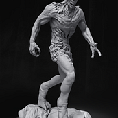 My project for course: Sculpting in ZBrush: From Concept Art to the Final Creature. 3D, 3D Modeling, Video Games, Concept Art, and 3D Character Design project by Maciek Fechner - 07.24.2023