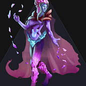 Avatar Mineral. Un proyecto de Ilustración tradicional, Ilustración digital, Diseño, Diseño de personajes, Pintura, Pintura digital y Dibujo digital de Gabriel Nava - 20.07.2023
