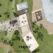 My project for course: Postproduction of Architectural Plans in Photoshop. Een project van Architectuur, Digitale architectuur y  Architecturale illustratie van Kristýna Hrášková - 24.07.2023