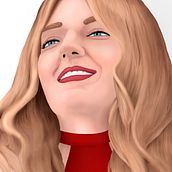 Mi proyecto del curso: Retratos digitales de fantasía con Photoshop. Traditional illustration, Drawing, Digital Illustration, Portrait Drawing, Digital Drawing, and Digital Painting project by Fernando Cásares - 07.24.2023