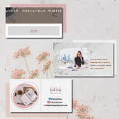 Mi portafolio. Projekt z dziedziny Br, ing i ident, fikacja wizualna, Projektowanie graficzne, Web design, Projektowanie dla portali społecznościow i ch użytkownika Maria M Bolaño - 23.07.2023