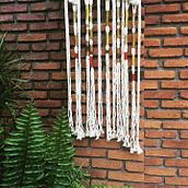 Mi proyecto del curso: Macramé: técnicas de tejido envuelto. Projekt z dziedziny Craft,  Dekoracja wnętrz,  Tkactwo, Makrama, Farbowanie tkanin, Wzornictwo tekst i liów użytkownika Norex Ram - 13.08.2022