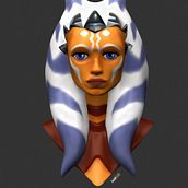 Busto 3D Ahsoka Tano. Un progetto di 3D, Character design, Modellazione 3D, Character design 3D e Progettazione 3D di marclemente87 - 25.07.2023