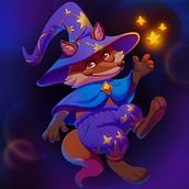 My project for course: Fantasy Character Design in Procreate. Een project van Traditionele illustratie, Ontwerp van personages, Digitale illustratie, Digitale tekening y  Digitaal schilderij van Ekaterina Shmyrina - 25.07.2023